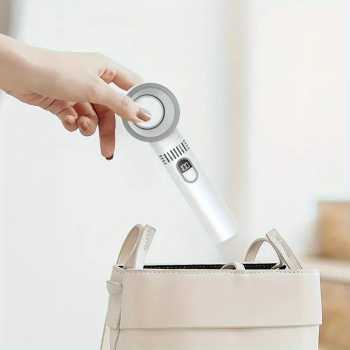 Gambar produk SMZERO10 Kipas Angin Portable Bladeless Handheld Fan 1200mAh - ZERO10