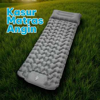 LISM Kasur Matras Angin Manual Sleeping Pad Waterproof Single - LS18Z