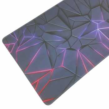 Gambar produk Laumango Gaming Mouse Pad Desk Mat Anti Slip Colorful Polygonal 800x300x2mm - LM-980