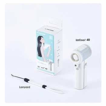 Gambar produk NITECORE Kipas Angin Portable Air Cooler 2in1 5 Speed 5200mAh - IZZCOOL40