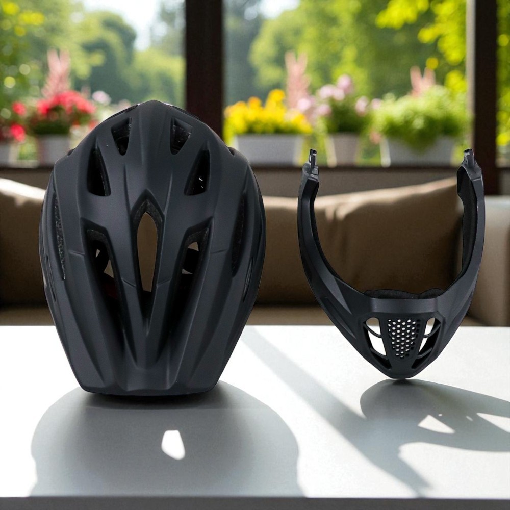 Gambar produk TaffSPORT Helm Modular Sepeda Anak Full Face Bike Size S - CHF78