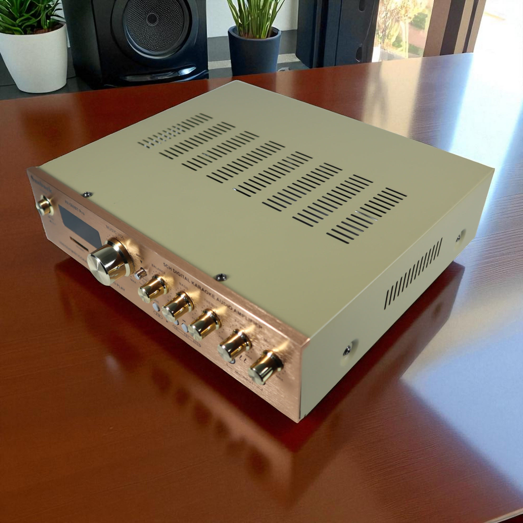 Gambar produk Sunbuck Bluetooth EQ Stereo Audio Hi-Fi Amplifier Karaoke 5CH 920W - AV-580BT PRO