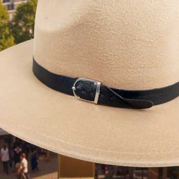 Gambar produk JIANGXIHUITIAN Topi Fedora Panama Laken Hat Jazz Classic Vintage - FS-219