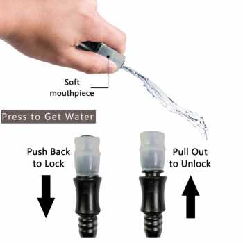 Gambar produk TaffSPORT Water Bladder Hydration Bag Kantung Air Minum Sepeda 2L - TF200