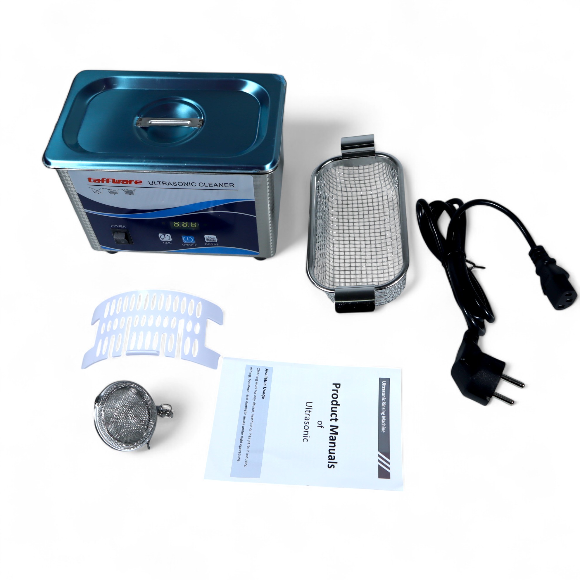 Gambar produk Taffware Mesin Pembersih Perhiasan Ultrasonic Cleaner 35W - GA008