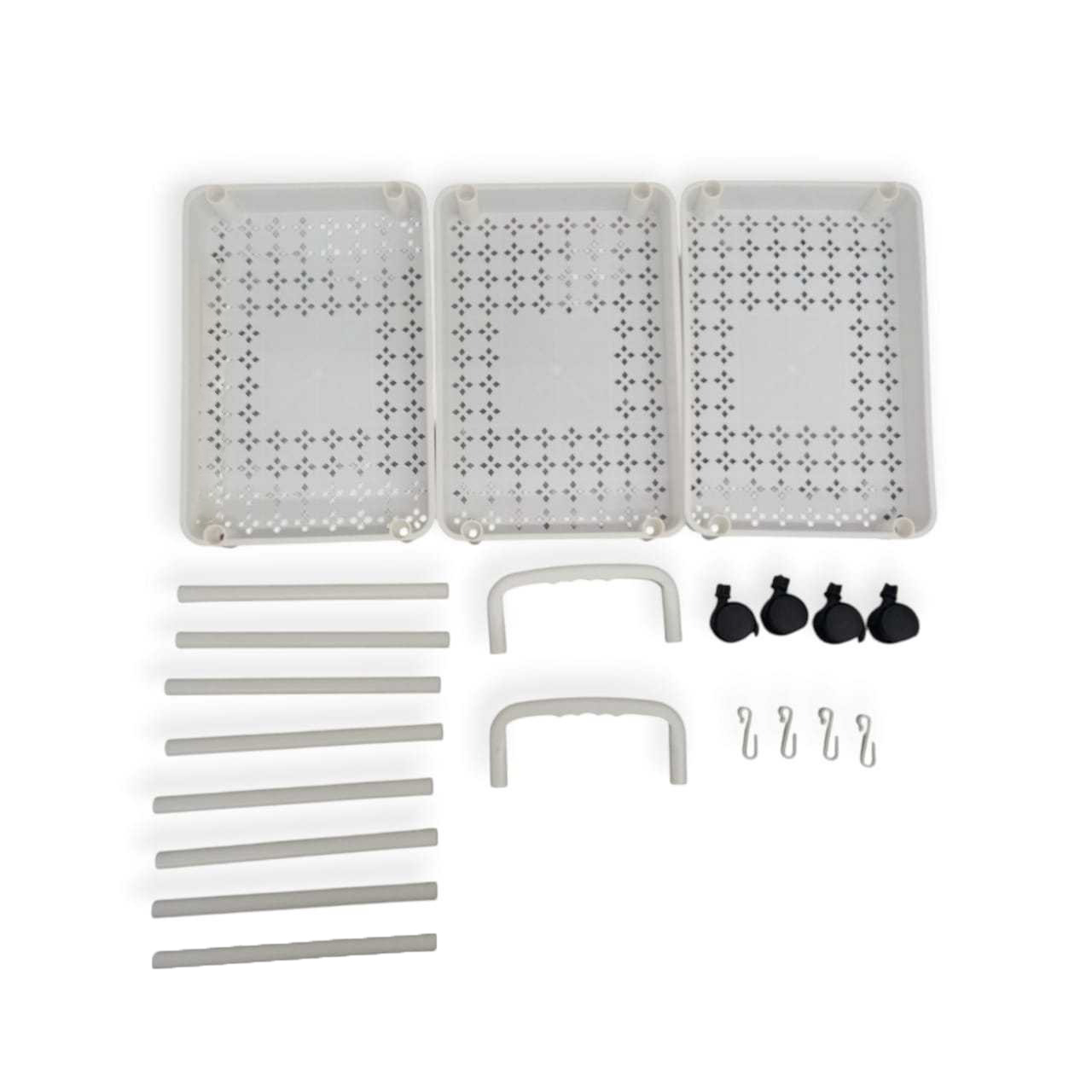 Gambar produk SEVENTYTWO Rak Susun Penyimpanan Organizer Storage Rack Tray 3 Layer - SV272
