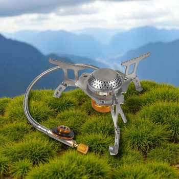 Gambar produk Kompor Gas Portable Lipat Outdoor Ultralight Camping Stove - AT6303