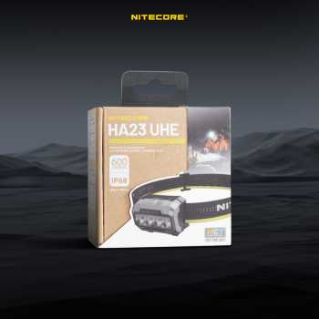 Gambar produk NITECORE Senter Kepala Headlamp LED MCT UHE 3in1 Color IP68 600 Lumens - HA23 UHE
