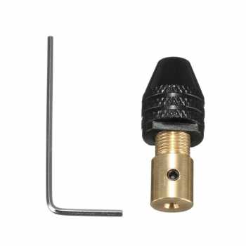 Gambar produk Xzante Adapter Mata Bor Drill Chuck Extension Three Jaw Head 0.3-3.5mm - 503803