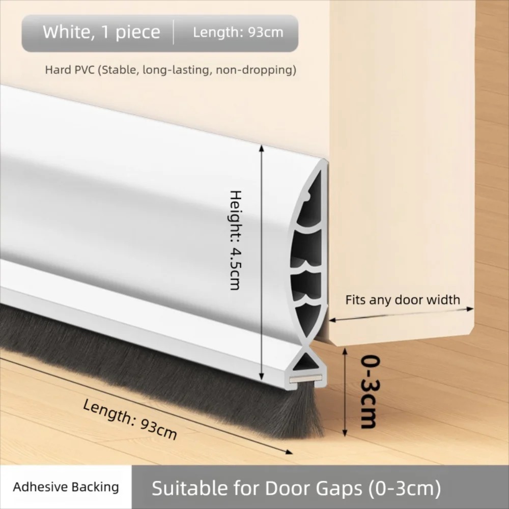 Gambar produk TIFAII Lis Penghalang Serangga Debu Bawah Pintu Door Bottom Seal 93cm - T930