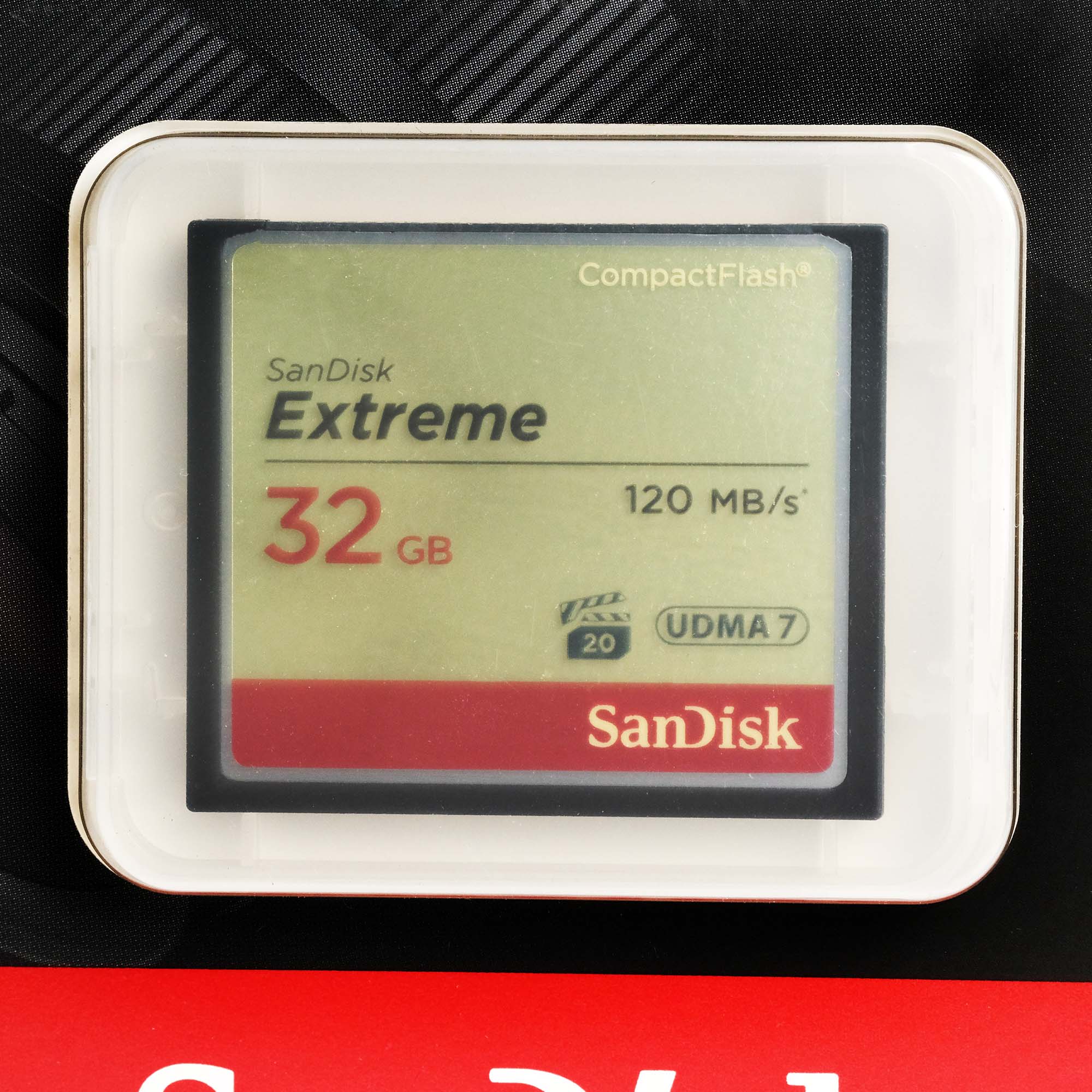 Gambar produk SanDisk Extreme Compact Flash Card VGP-20 120MB/s 32GB - SDCFXSB