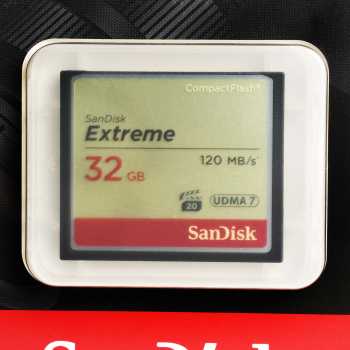 Gambar produk SanDisk Extreme Compact Flash Card VGP-20 120MB/s 32GB - SDCFXSB