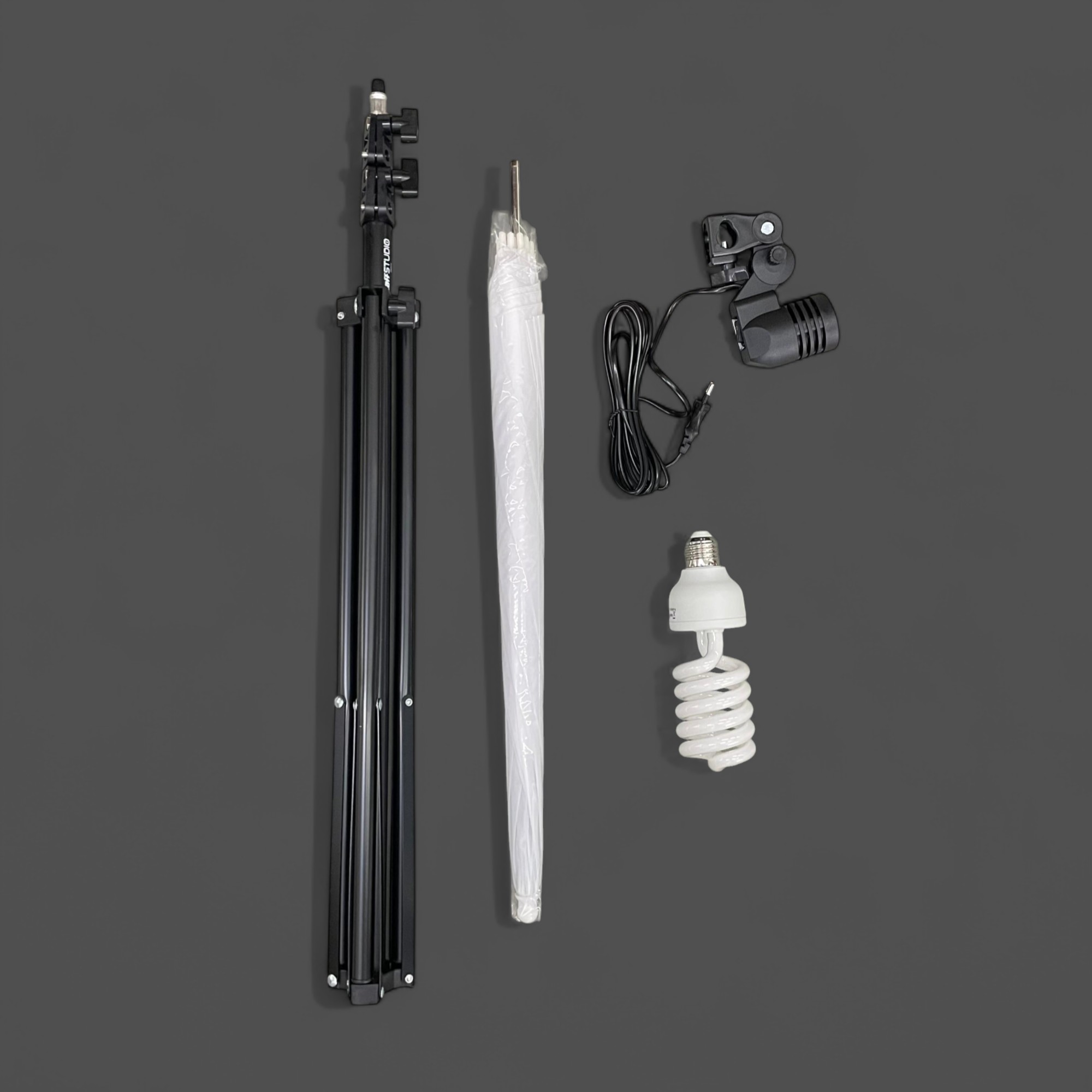 Gambar produk TaffSTUDIO Payung Soft Umbrella Fotografi Studio 82cm with Bohlam 45W - P90L