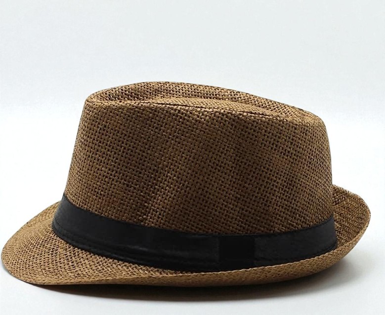 Gambar produk Yingrui Topi Fedora Unisex Laken Hat Jazz Classic Vintage - M-58