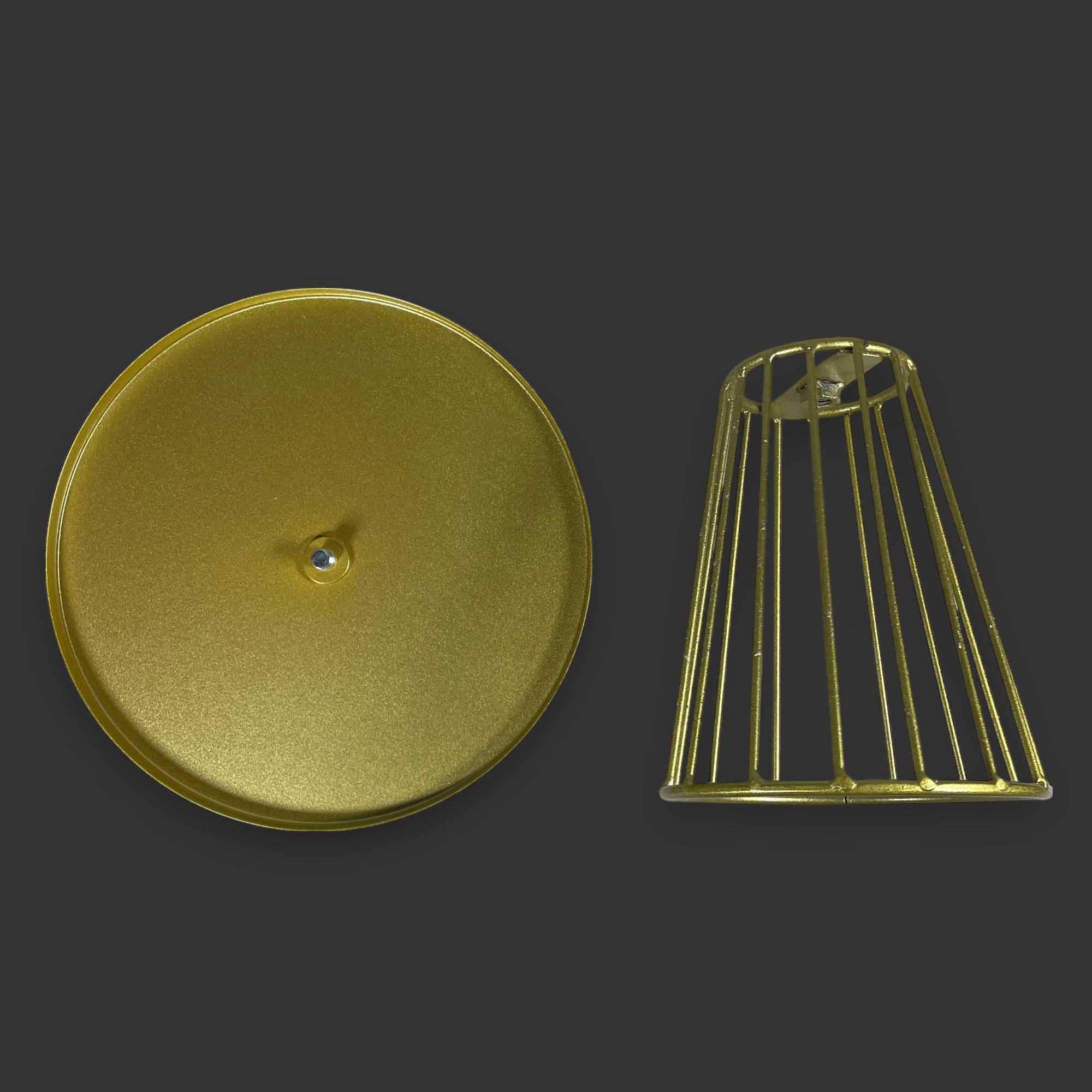 Gambar produk Chamat Rak Kue Stand Metal Dessert Industrial Table Cup Cake Tray - INU111