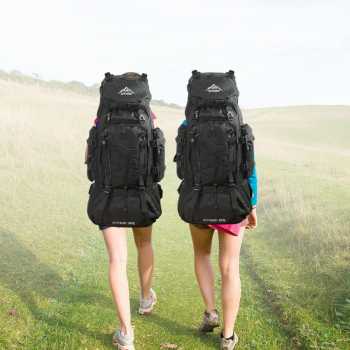 Gambar produk XIYAHU Tas Gunung Carrier Bag Travel Backpack Waterproof 90L - SIG3D