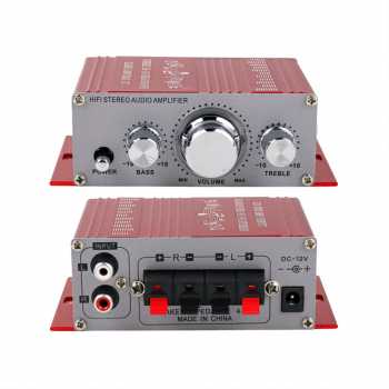 Gambar produk TaffSTUDIO LEPY HiFi Stereo Amplifier Speaker Audio 2 Channel 20W - HY-2001