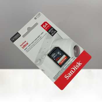 Gambar produk SanDisk Ultra SDHC/XC UHS-I Card Class 10 100MB/s 64GB - SDSDUNR-GN3IN