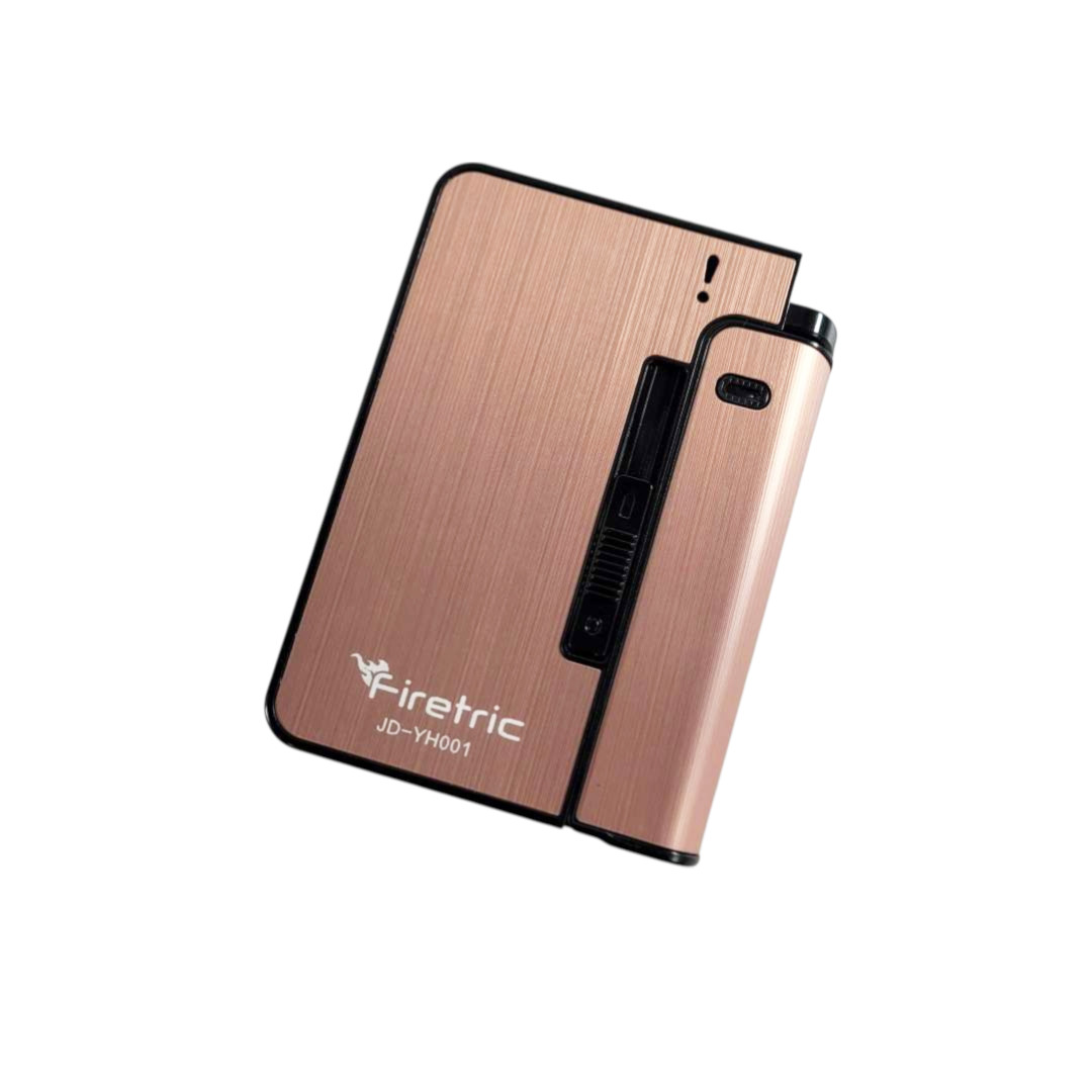 Gambar produk Firetric Kotak Rokok Cigarettes Case with Lighter Slot - JD-YH001