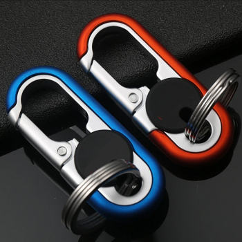 Gambar produk Taffware Gantungan Kunci Carabiner Keychain Clip Stainless Steel - A3746