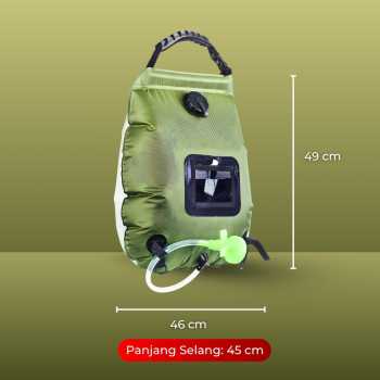 Gambar produk Sgreen Kantong Air Mandi Portable Large Opening Camping Shower Bag 20L - SG-01