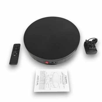 Gambar produk Advicho Alas Putar Fotografi Rotating Display Stand with Remote 30cm - A360