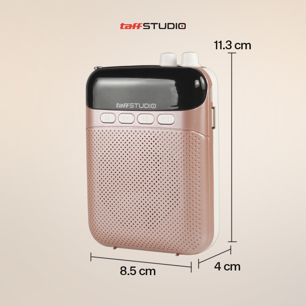 Gambar produk TaffSTUDIO Speaker Pinggang Bluetooth Voice Amplifier Wireless 8W - S26