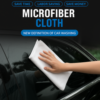 HAIFENG Kain Lap Microfiber Mobil Cleaning Towel Soft High Absorption - HF30