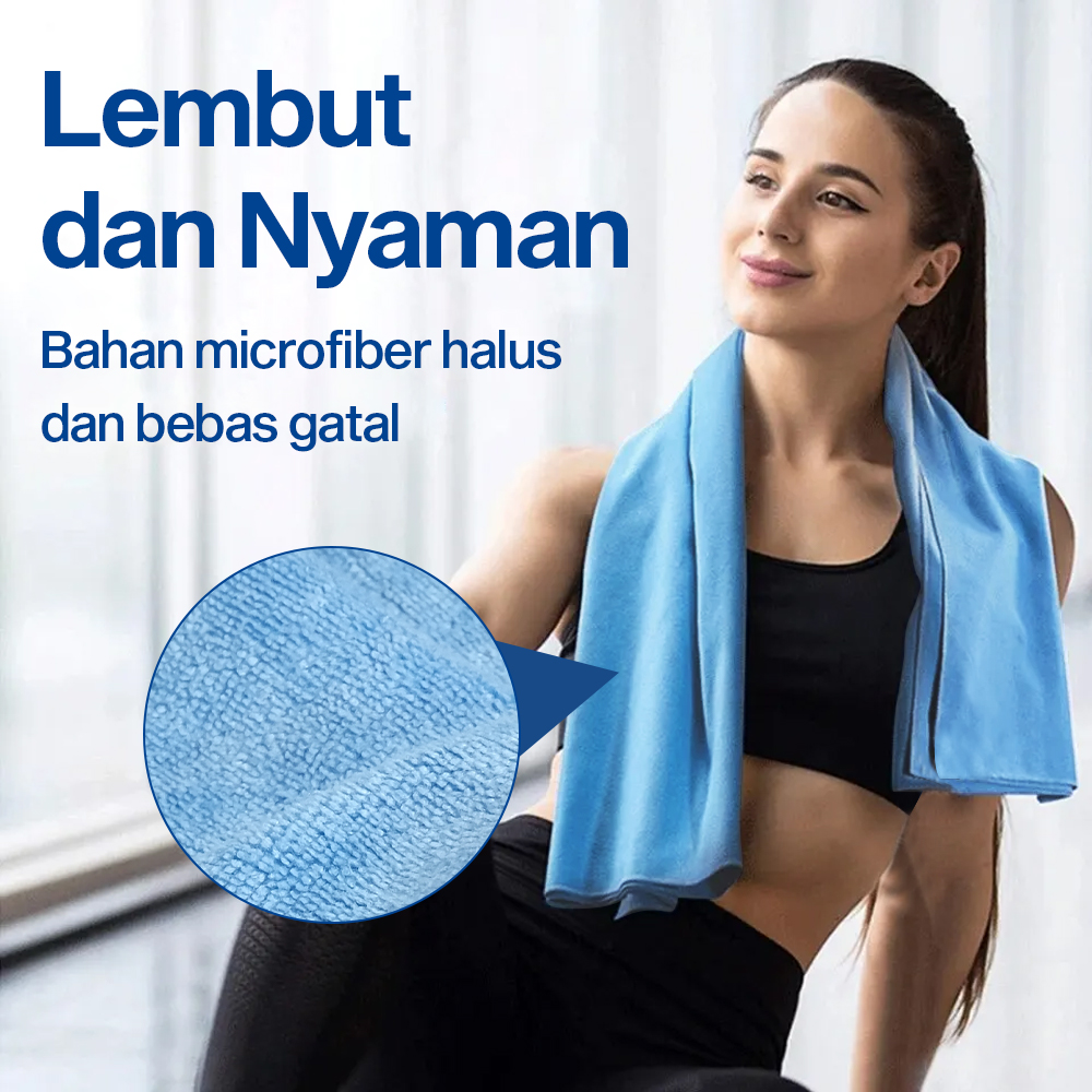 Gambar produk BUBM Handuk Microfiber Quick Dry 100x30cm - U0755