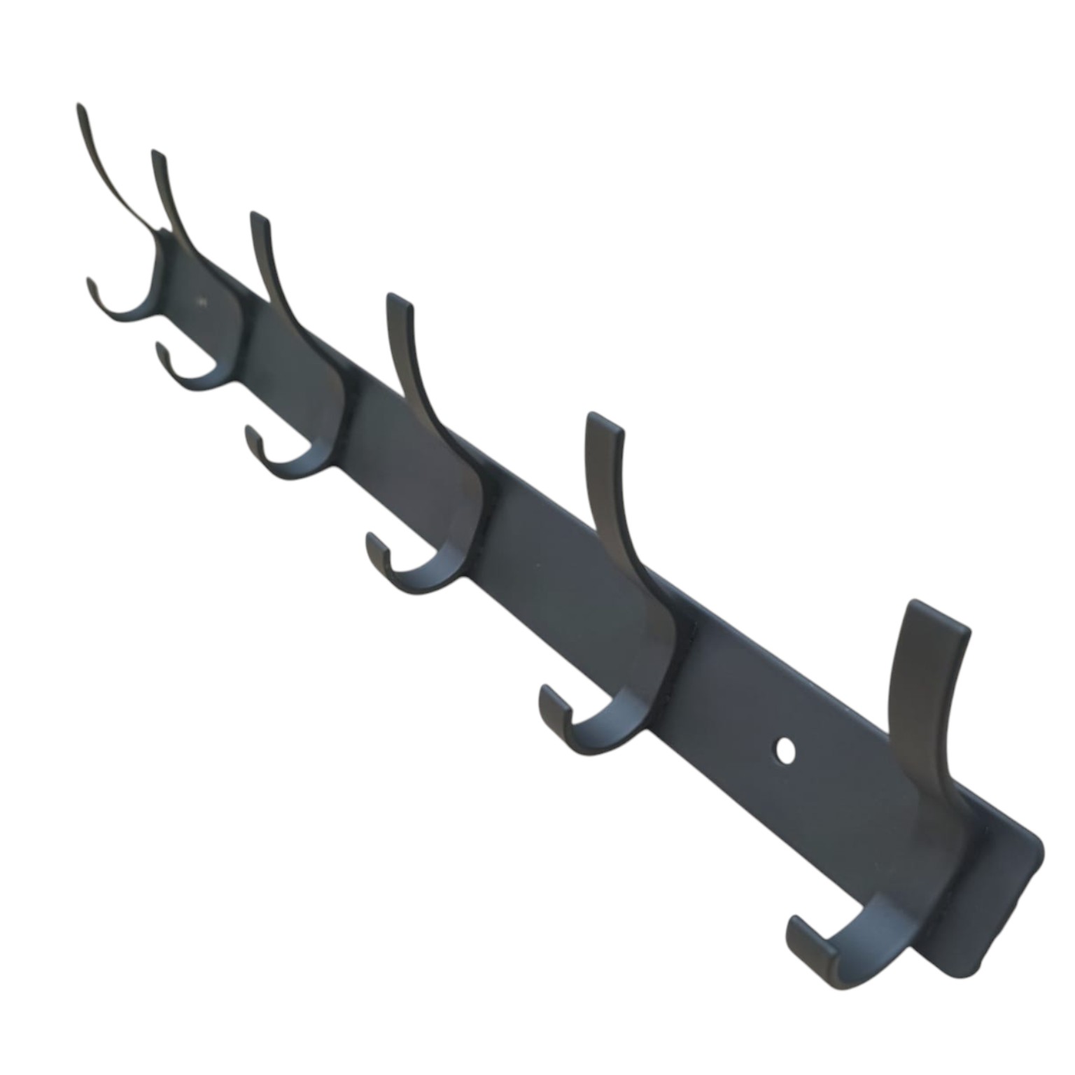 Gambar produk HARVOR Gantungan Dinding Tempel Puch Waterproof Aluminum Alloy 6 Hook - HA6