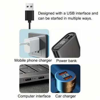 Gambar produk OXIN Aerator Aquarium Fish Tank Oxygenator USB 1W - OX120