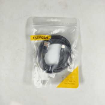Gambar produk ESSAGER Kabel Data Type C Multifungsi Fast Charging Braided 7A 80W 0.5M - EXCT-XC
