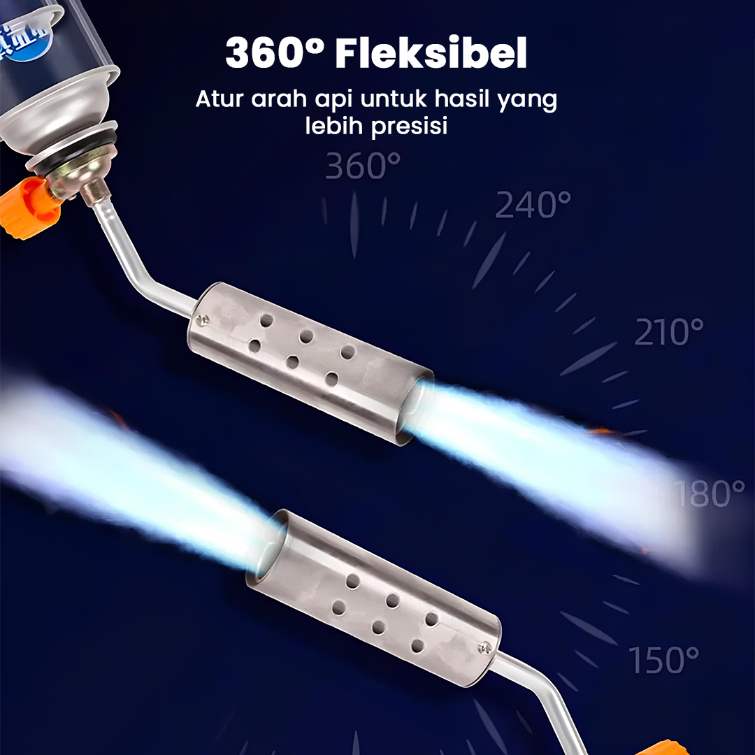 Gambar produk Kovea Kepala Gas Butane Torch BBQ Soldering Flame Gun Torch Jet - KT-2408
