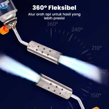 Gambar produk Kovea Kepala Gas Butane Torch BBQ Soldering Flame Gun Torch Jet - KT-2408