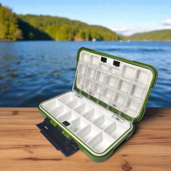 Gambar produk TaffSPORT Kotak Perkakas Kail Pancing Tackle Box Waterproof L - DY029