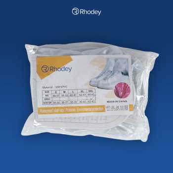 Gambar produk Rhodey Jas Hujan Sepatu Anti Air Shoes Cover PVC with Zipper XXL 44-45 - FV031