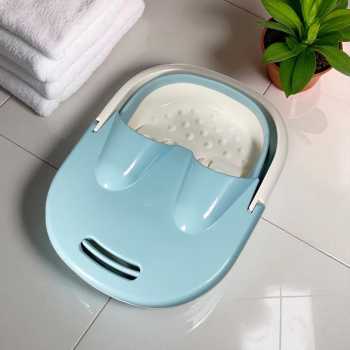 Gambar produk Mrosaa Ember Pijat Kaki Folding Foot Wash Tub SPA Sauna Massage Bucket - 7981