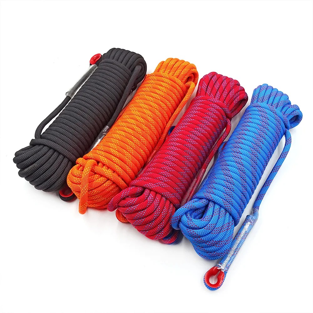 Gambar produk HIWALKE Tali Panjat Tebing Climbing Rope Outdoor Darurat 12mm 30M - HW13