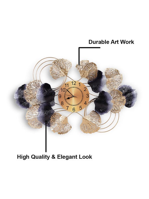 Gambar produk TaffHOME Jam Dinding Dekorasi Quartz Decoration Luxury European Style - 2077-7552