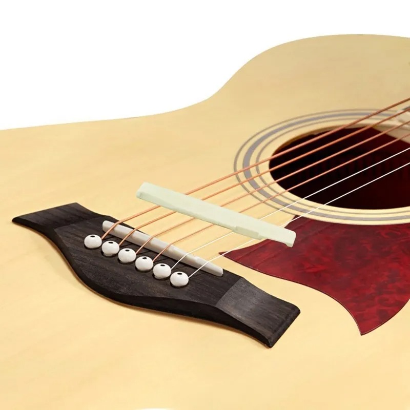 Gambar produk TaffSTUDIO Bridge Pins Saddle Senar Nut Gitar Akustik - A009