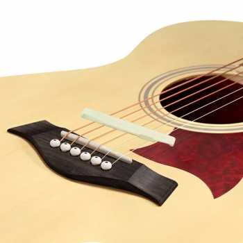Gambar produk TaffSTUDIO Bridge Pins Saddle Senar Nut Gitar Akustik - A009