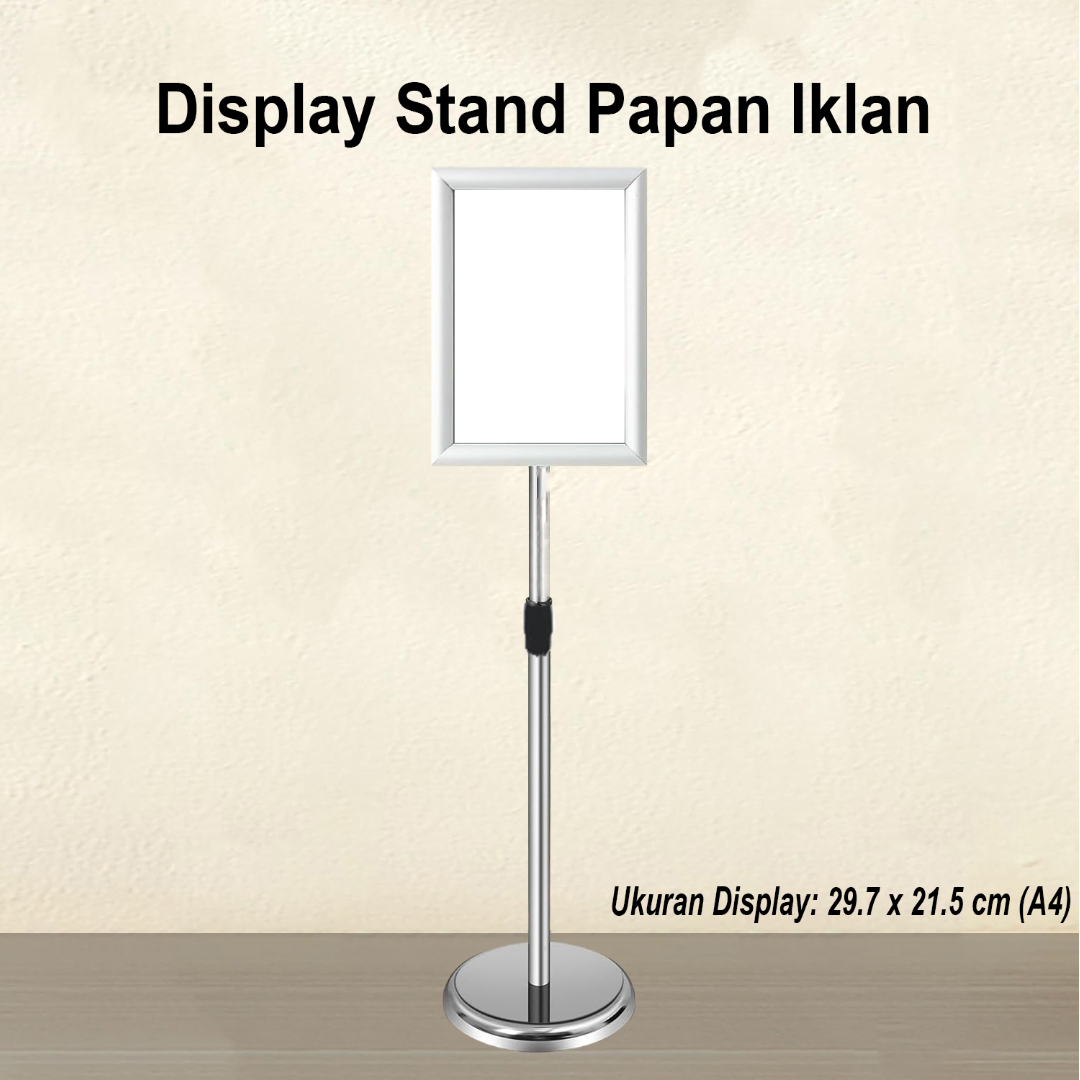 Gambar produk Adzone Papan Iklan Banner Advertising Billboard Display Stand A4 - AD031