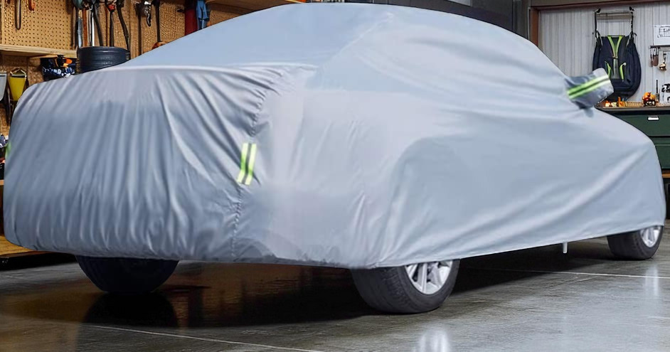Gambar produk DSXX Sarung Mobil Universal Waterproof Sunproof Dustproof Single Layer XXL - D-53