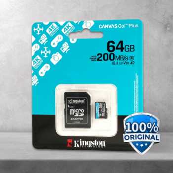 Kingston Canvas Go! Plus MicroSD Gen4 U3 V30 200Mbps - SDCG4