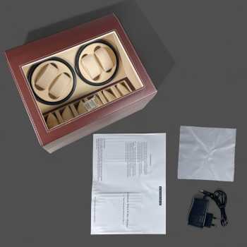 Gambar produk EB Kotak Display Jam Tangan Automatic Winding Watch Box 4 Slot - EB220