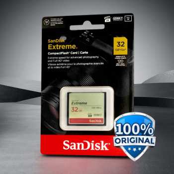 SanDisk Extreme Compact Flash Card VGP-20 120MB/s - SDCFXSB