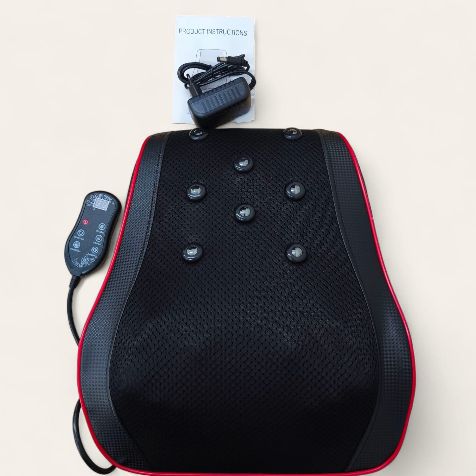 Gambar produk KEMOKO Bantal Pijat Elektrik Portable Massage Magnetic Hot Compress - YD-708K