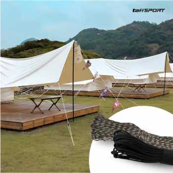 Gambar produk TaffSPORT Tali Paracord Tenda Camping Adventure 7 Core 4mm 31M - SS01