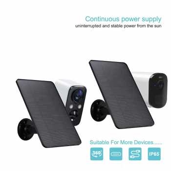 Gambar produk SOLBY Solar Panel Monocrystalline Modul DIY Power Bank 5V 3W IP65 - S0503