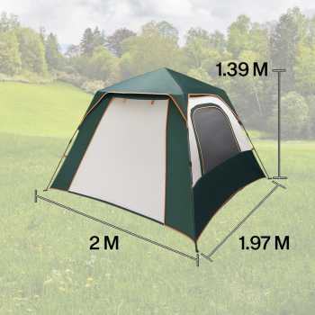 Gambar produk YTZP Tenda Camping Lipat Otomatis 3-4 Orang Single Layer Waterproof - TH-34